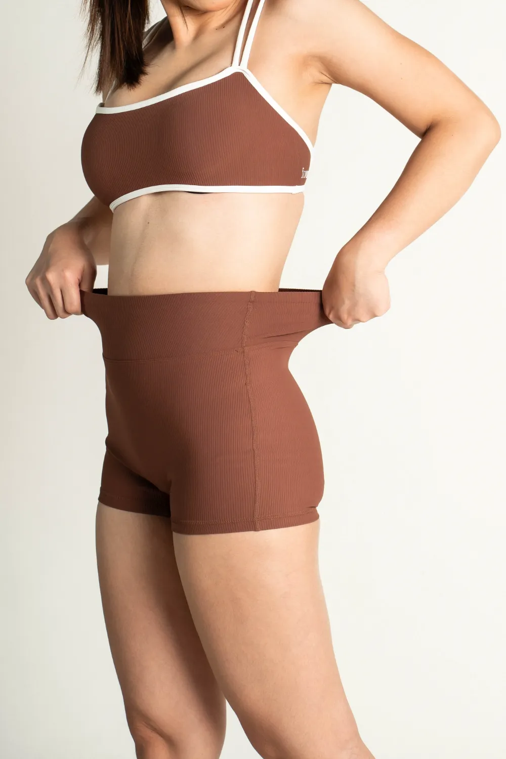 Lotus_Flow_Ribbed_Biker_Shorts_Peach_Side_2_Fourmph